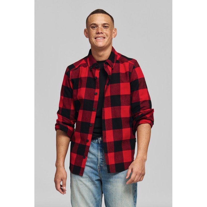 Hemd PLAID RED BLACK