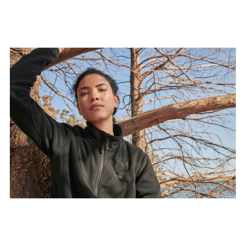 Fleecejacke CLASSIC BLACK