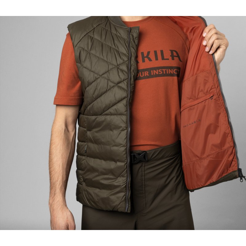 Logmar Insulated packable waistcoat