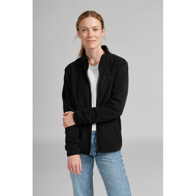 Fleecejacke CLASSIC BLACK