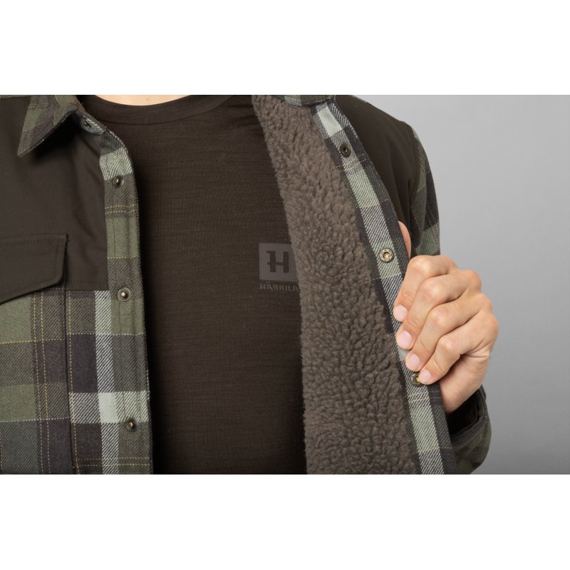 Asmund Insulated wool shirt jacket