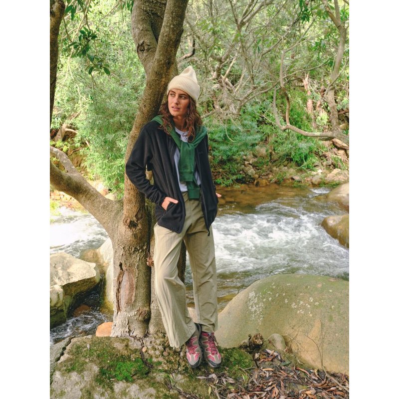 Fleecejacke CLASSIC BLACK