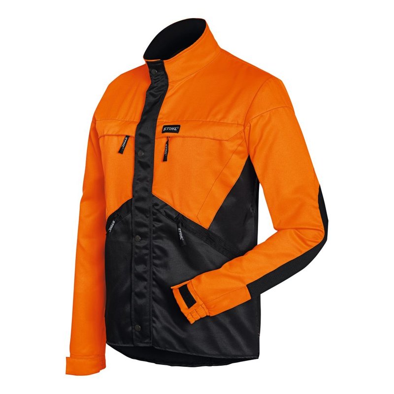 Jacke DYNAMIC, anthrazit/warnorange