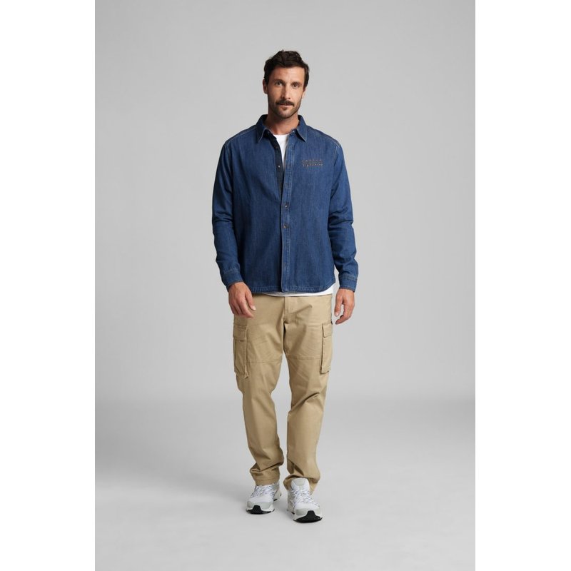 Hemd DENIM CONTRA Blau