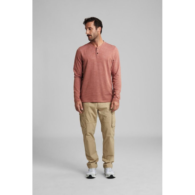 Langarmshirt HENLEY Orange