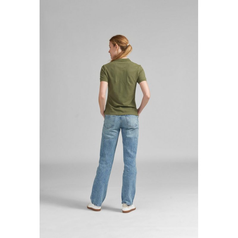 Poloshirt Damen BASIC GREEN