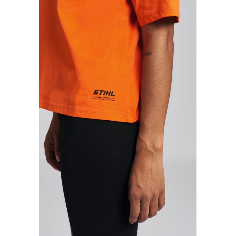 T-Shirt Damen SUSTAINABLE BOXY Orange