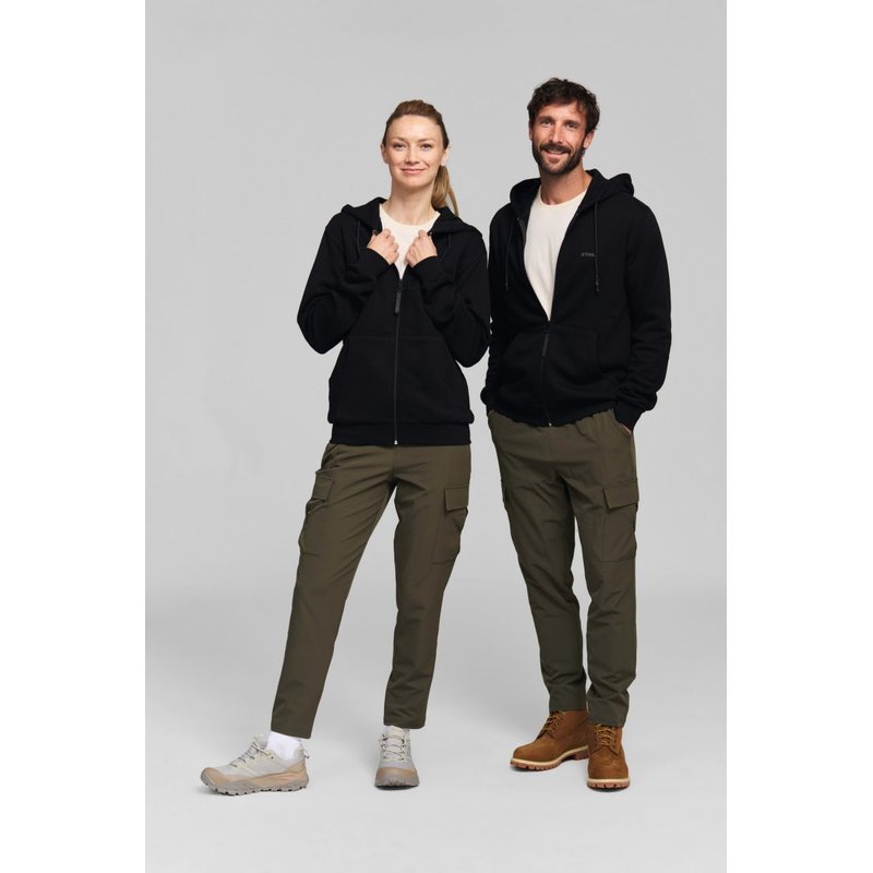 Hoodiejacke STIHL 100 REFLECTIVE Schwarz