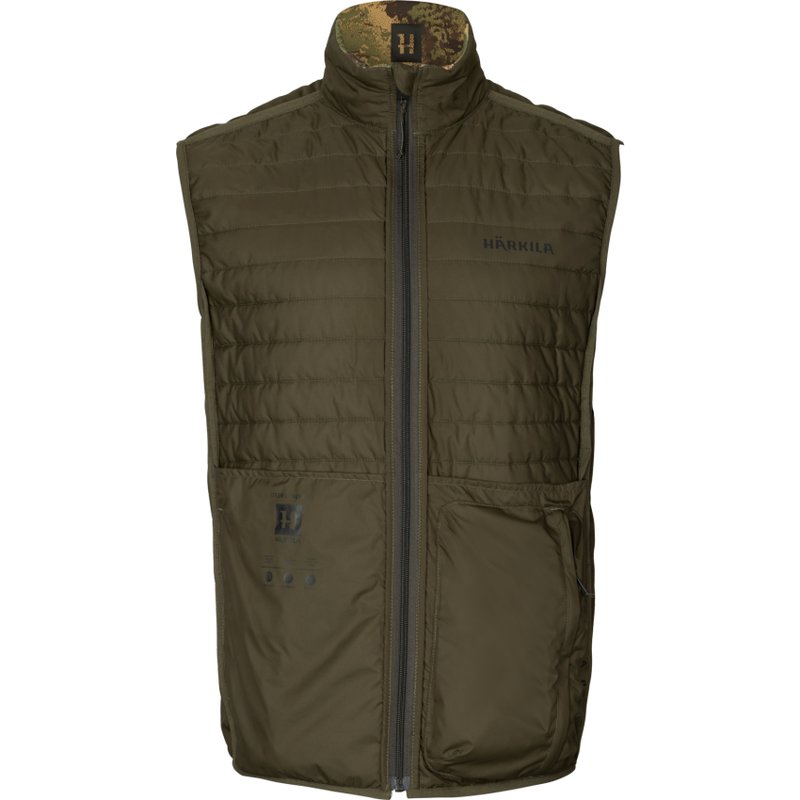 Deer Stalker camo reversible packable waistcoat