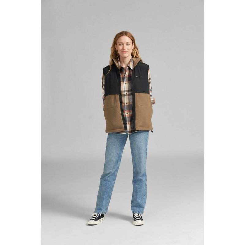 Weste SHERPA BROWN