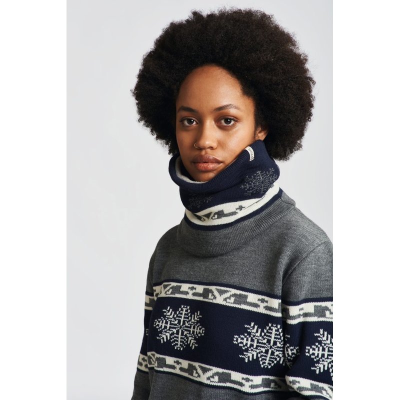 Schlauchschal WINTER SEASON 23 Blau/Grau