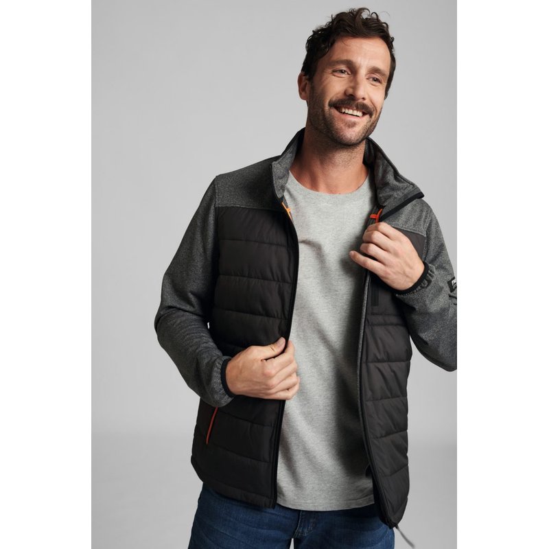 Jacke HYBRID Grau