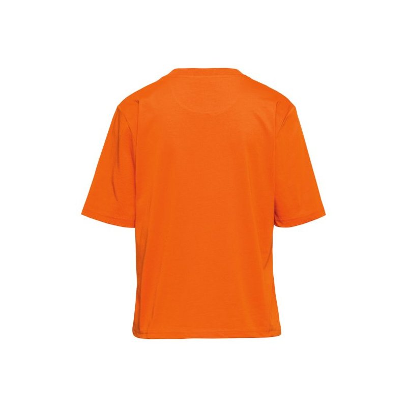 T-Shirt Damen SUSTAINABLE BOXY Orange