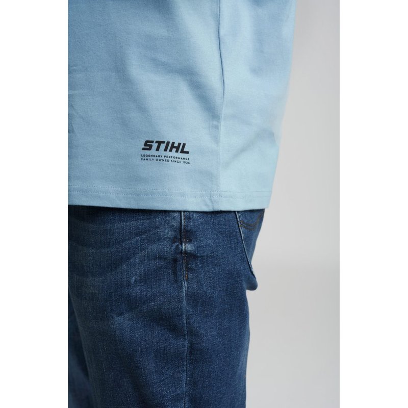T-Shirt SUSTAINABLE BASIC Blau