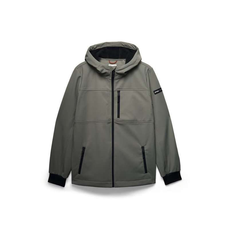 Softshelljacke CASUAL Grün