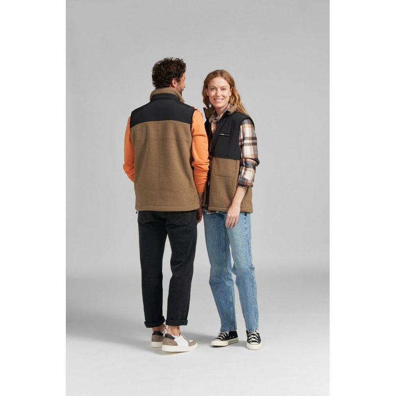 Weste SHERPA BROWN