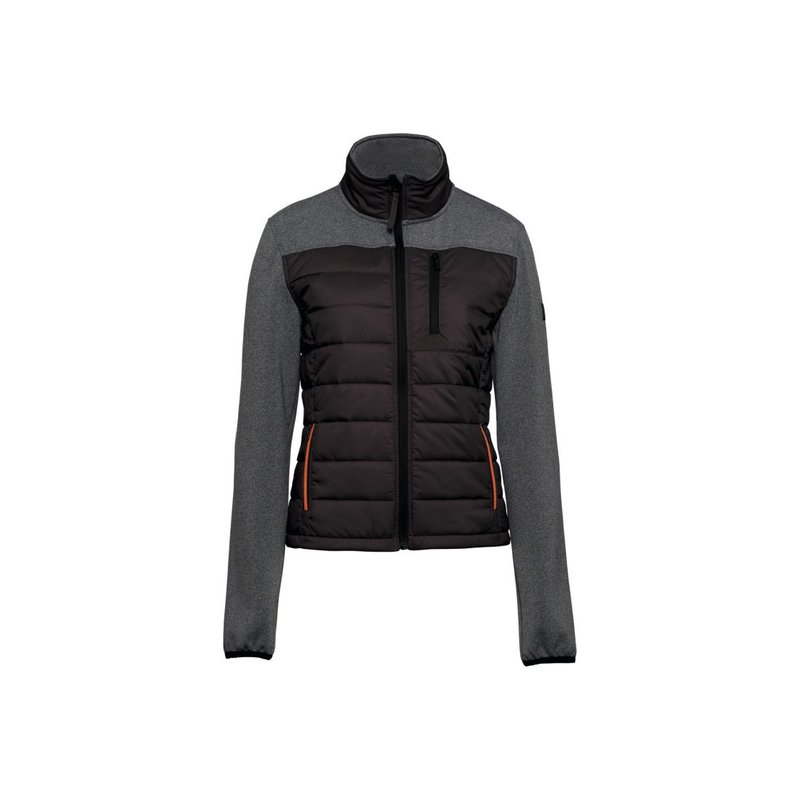 Jacke HYBRID Damen Grau