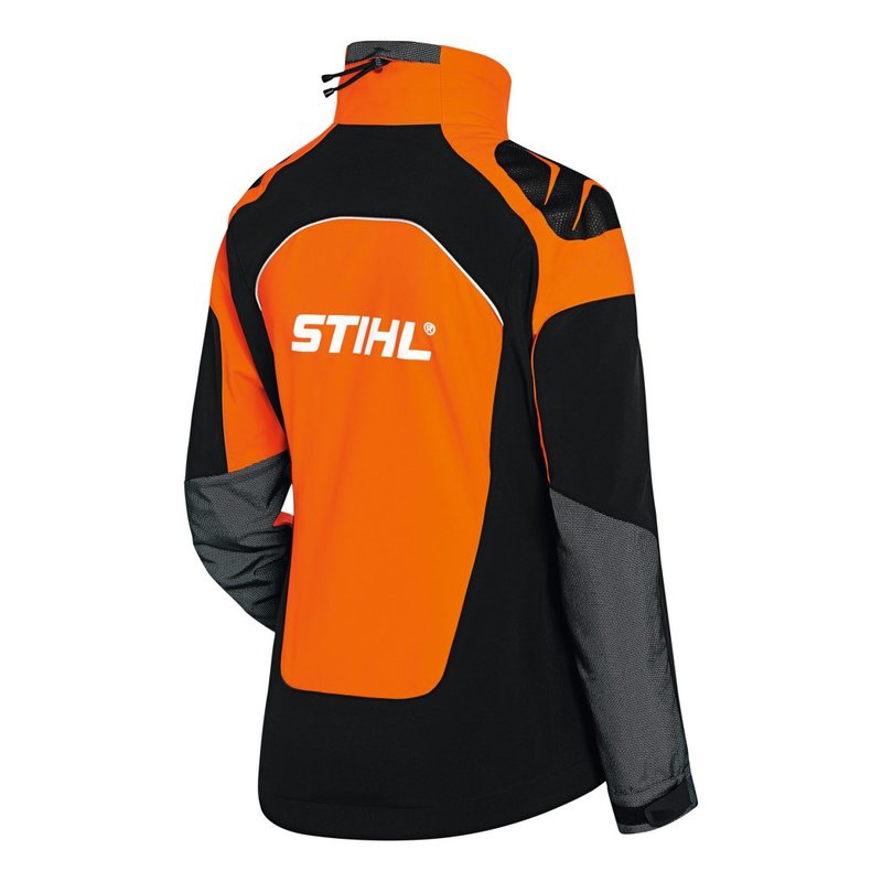 Jacke Herren ADVANCE X-SHELL orange/schwarz