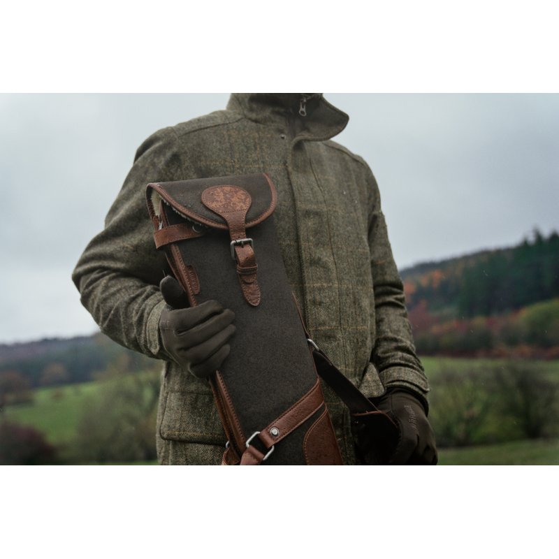 Retrieve shotgun slip in canvas/leather