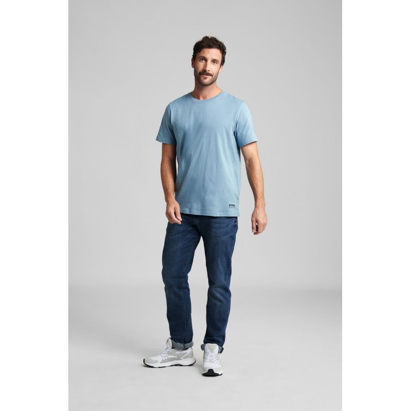 T-Shirt SUSTAINABLE BASIC Blau