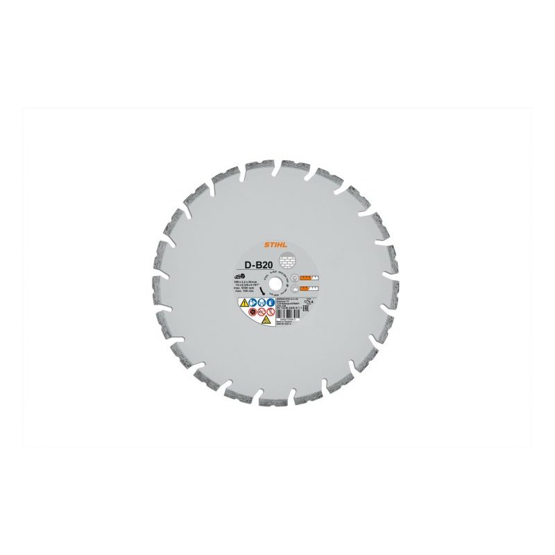Diamant-Trennscheibe, Beton, D-B20, Ø 400mm/16"