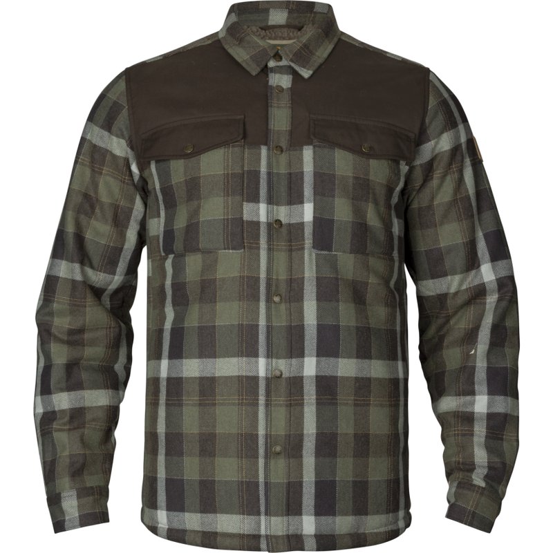 Asmund Insulated wool shirt jacket