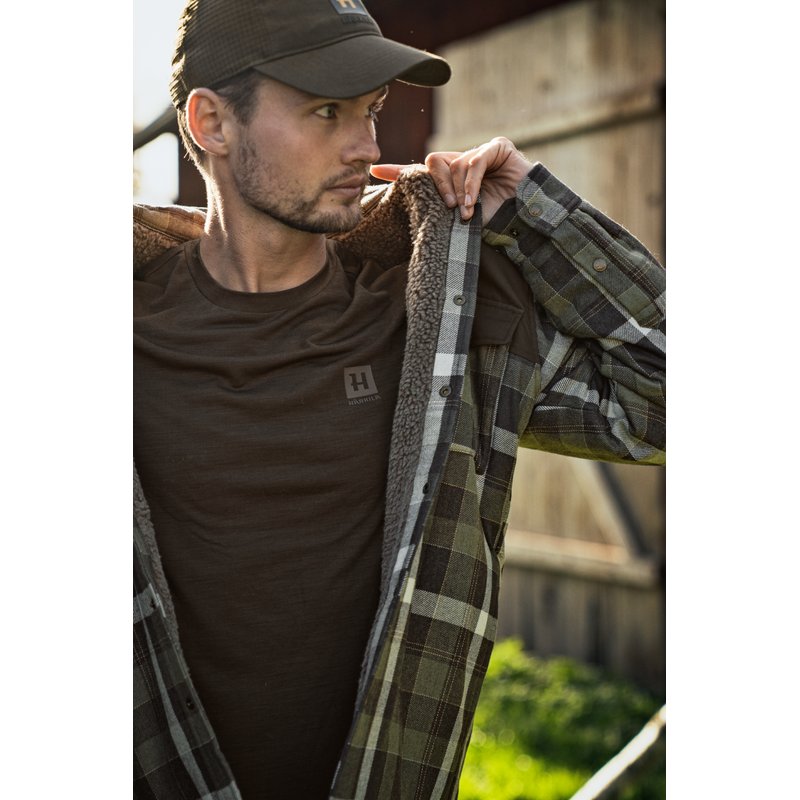 Asmund Insulated wool shirt jacket