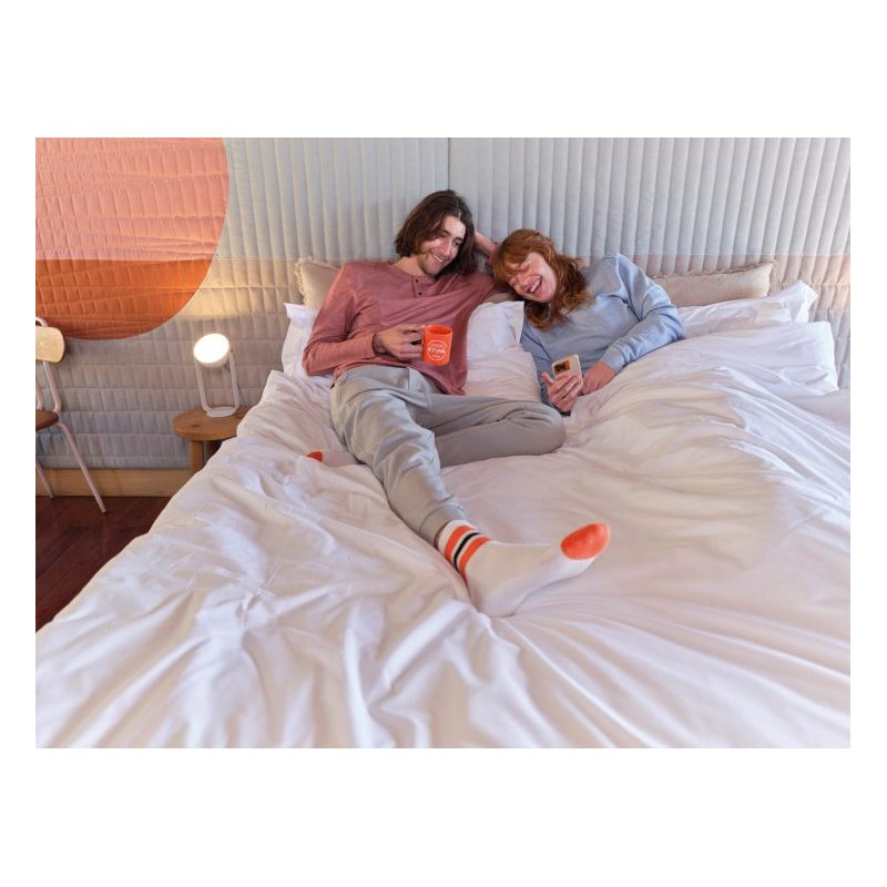 Langarmshirt HENLEY Orange