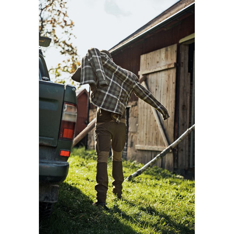 Asmund Insulated wool shirt jacket