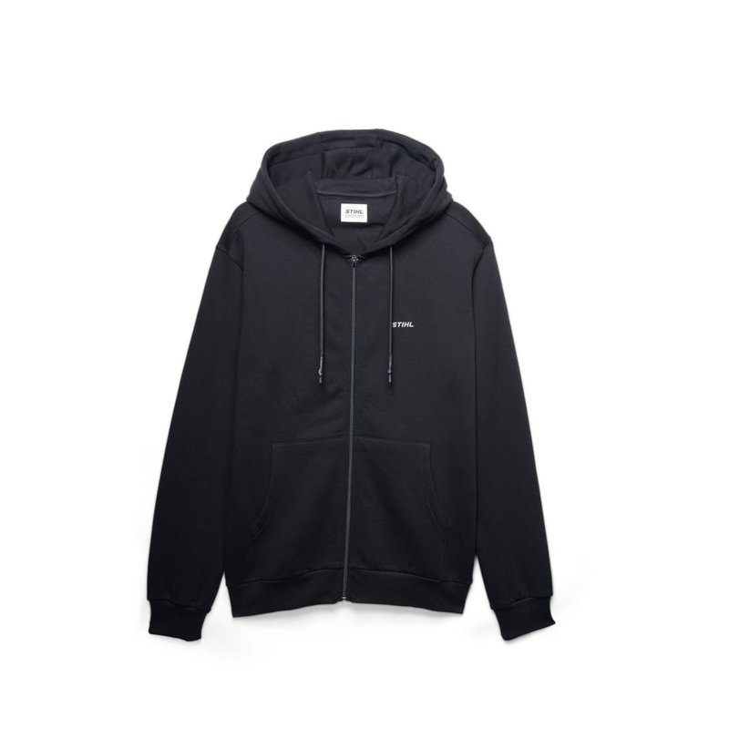 Hoodiejacke STIHL 100 REFLECTIVE Schwarz