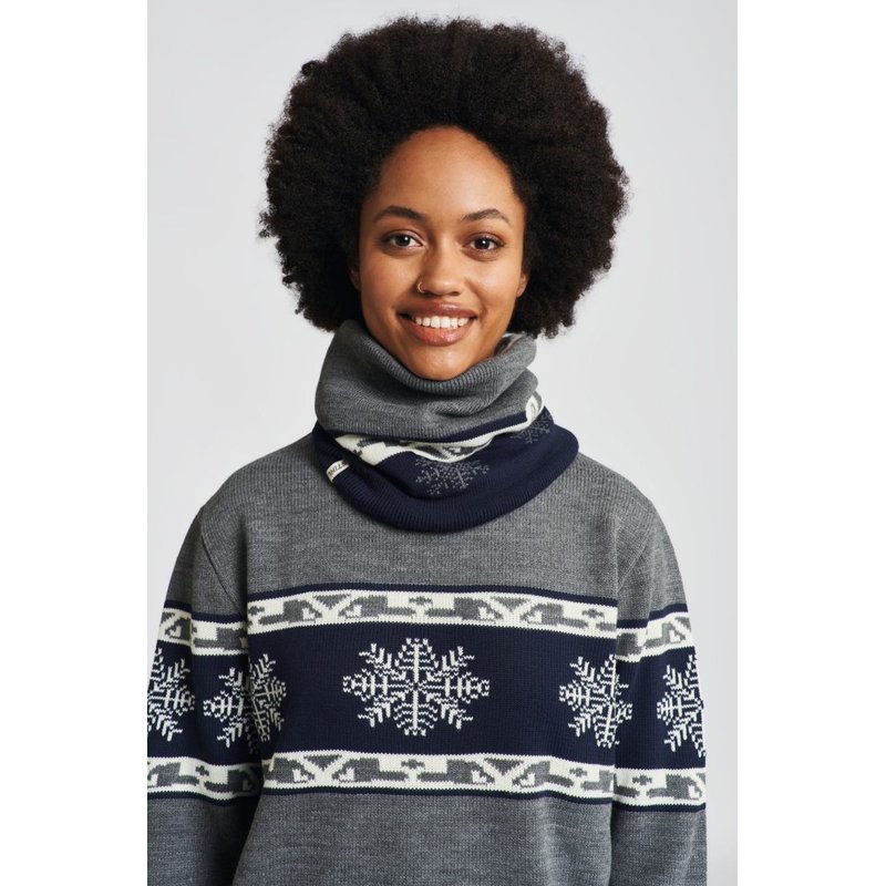 Schlauchschal WINTER SEASON 23 Blau/Grau