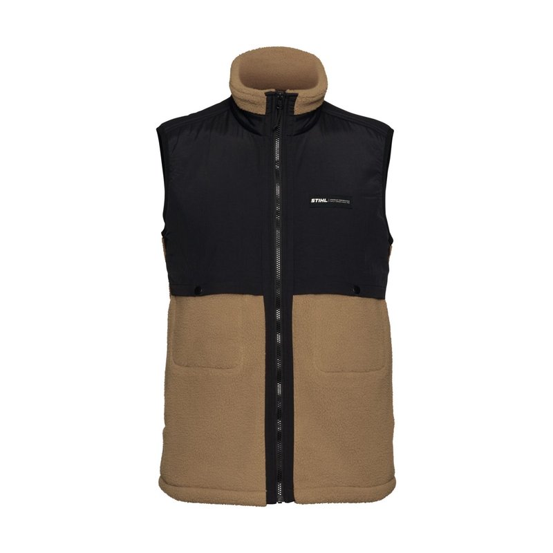 Weste SHERPA BROWN