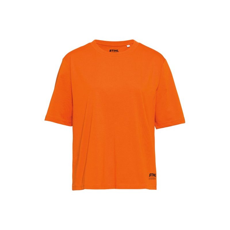 T-Shirt Damen SUSTAINABLE BOXY Orange