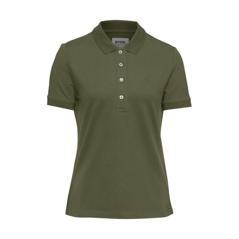 Poloshirt Damen BASIC GREEN