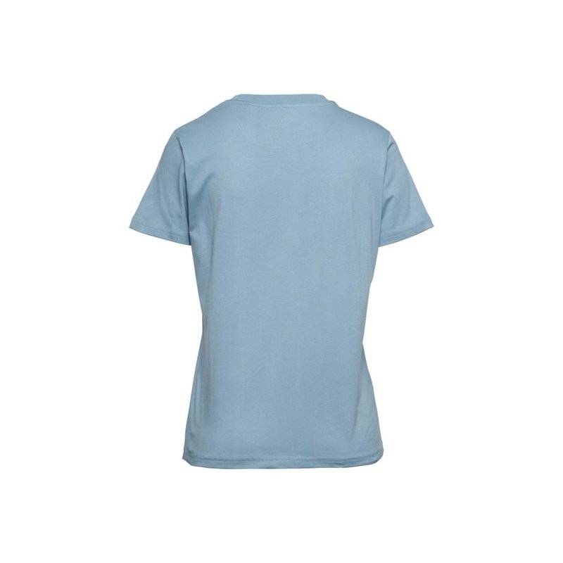 T-Shirt Damen SUSTAINABLE BASIC Blau