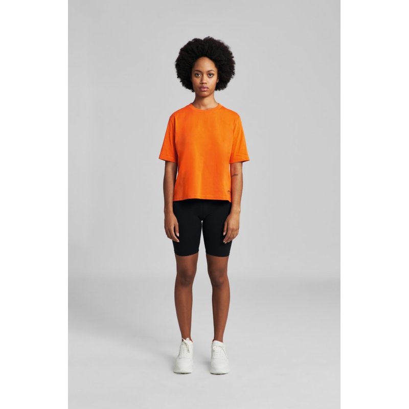 T-Shirt Damen SUSTAINABLE BOXY Orange