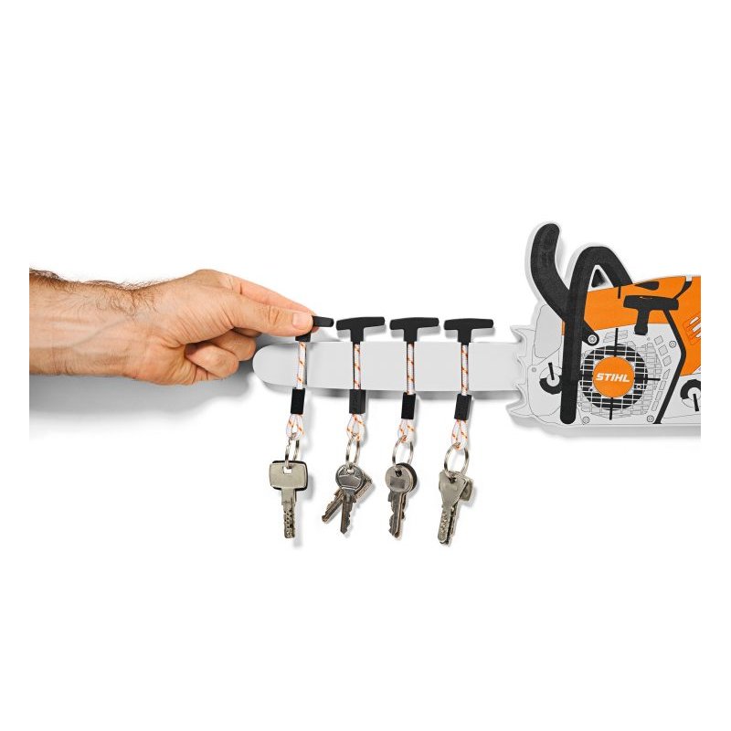 Schlüsselbrett Motorsäge mit Magnet