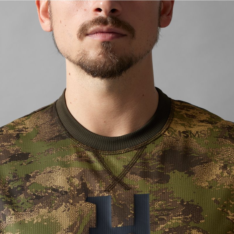 Deer Stalker camo L/S t-shirt