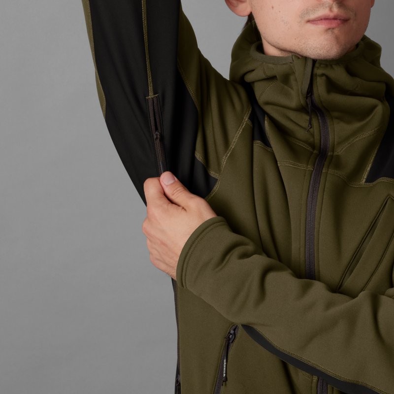 Deer Stalker fleece hoodie